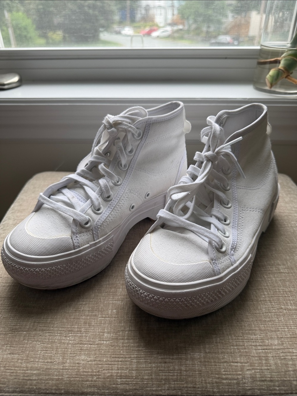 adidas Nizza Trek 'White Gum’